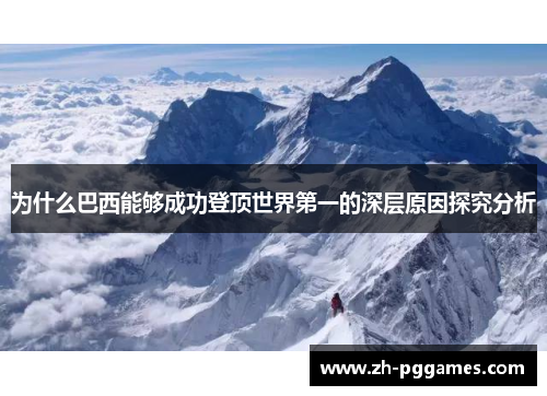 为什么巴西能够成功登顶世界第一的深层原因探究分析